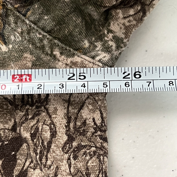 North River Button Down Shirt Mens‎ LT Long Sleeve Hunting Outdoor Deer Camo - Picture 12 of 13